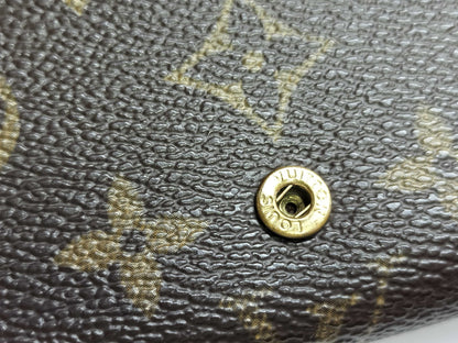LOUIS VUITTON Monogram Louis Vuitton Monogram M61730 Porte-Monoviet-Tresor Wallet