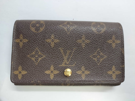 LOUIS VUITTON Monogram Louis Vuitton Monogram M61730 Porte-Monoviet-Tresor Wallet