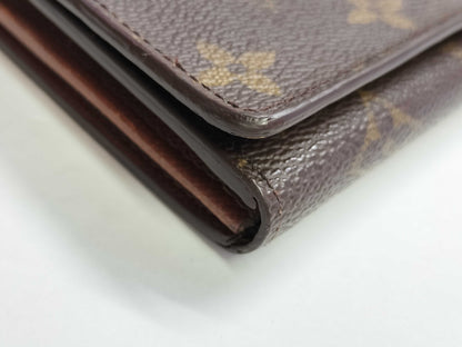 LOUIS VUITTON Monogram Louis Vuitton Monogram M61730 Porte-Monoviet-Tresor Wallet