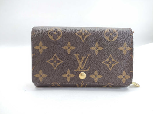 LOUIS VUITTON Monogram Louis Vuitton Monogram M61730 Porte-Monoviet-Tresor Wallet