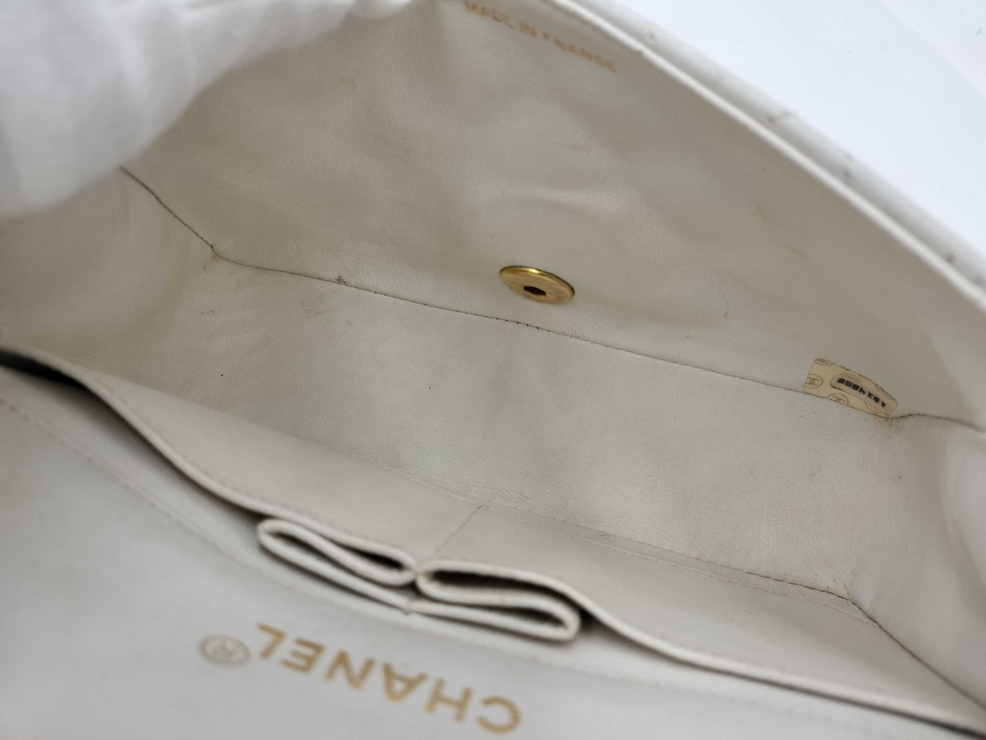CHANEL CHANEL Matelasse Full Flap Shoulder Bag, No. 1, with Bag, Card, and Sticker