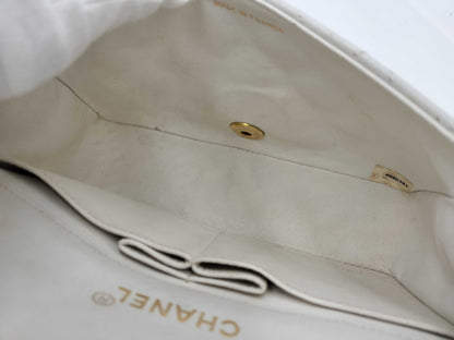 CHANEL CHANEL Matelasse Full Flap Shoulder Bag, No. 1, with Bag, Card, and Sticker