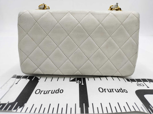 CHANEL CHANEL Matelasse Full Flap Shoulder Bag, No. 1, with Bag, Card, and Sticker