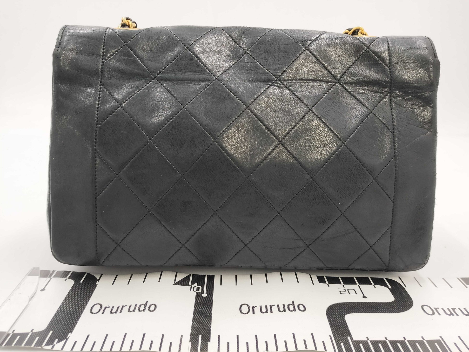 CHANEL Turnlock Matelasse Black Shoulder Bag