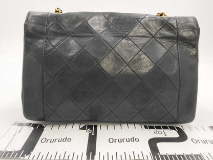 CHANEL Turnlock Matelasse Black Shoulder Bag