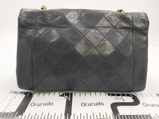 CHANEL Turnlock Matelasse Black Shoulder Bag