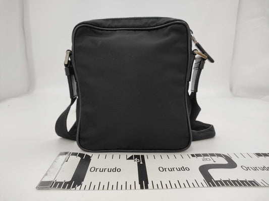 PRADA PRADA Saffiano Combi Shoulder Bag with Pouch