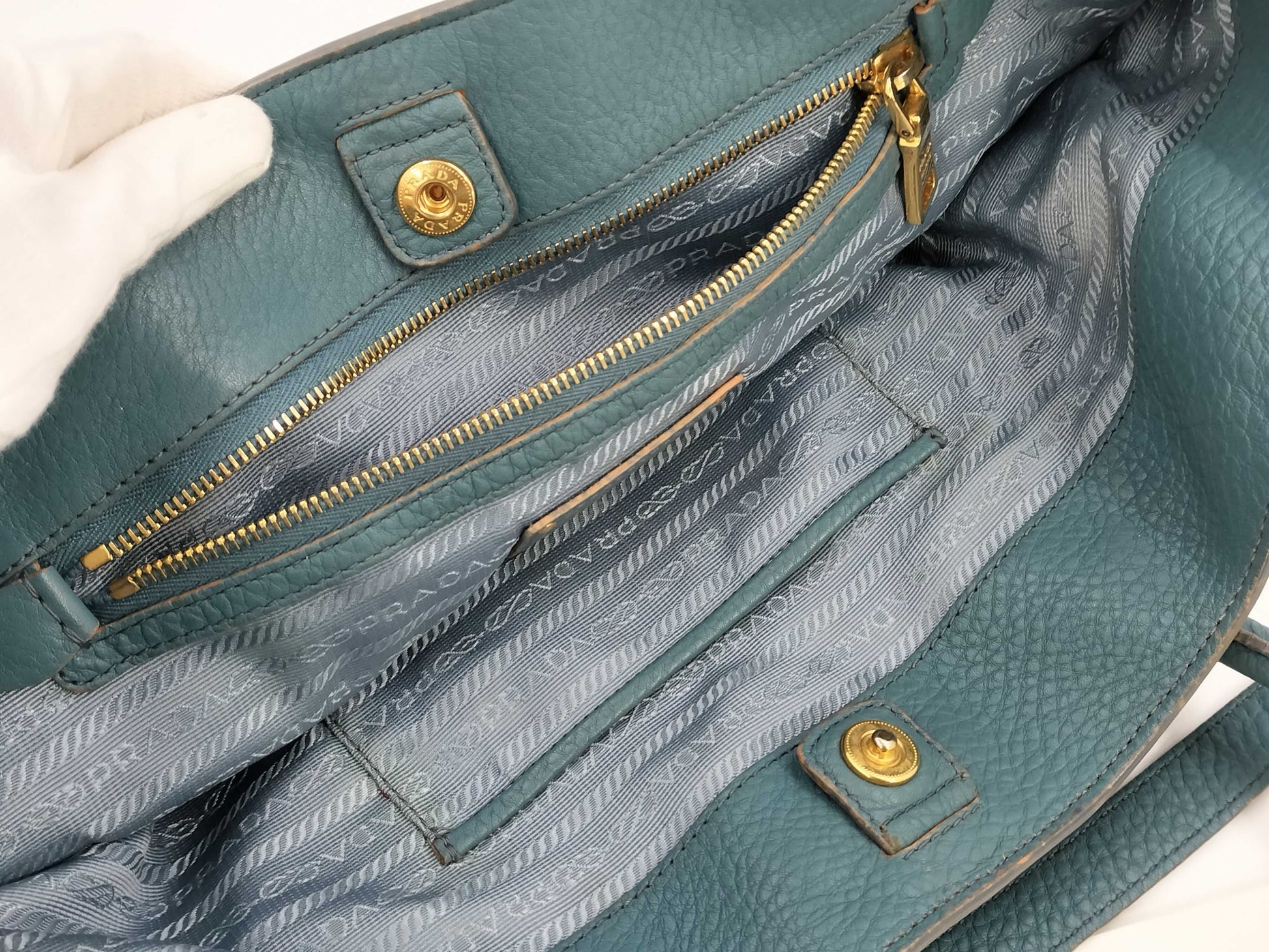 PRADA Vitello 2-Way Handbag