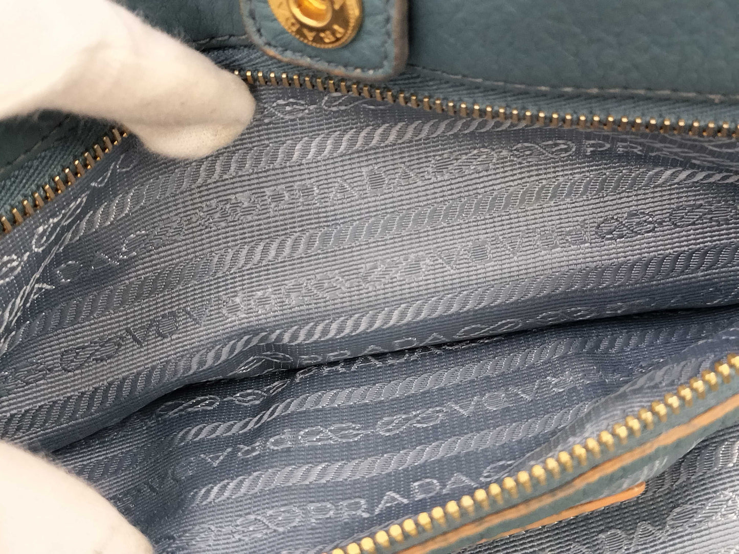 PRADA Vitello 2-Way Handbag