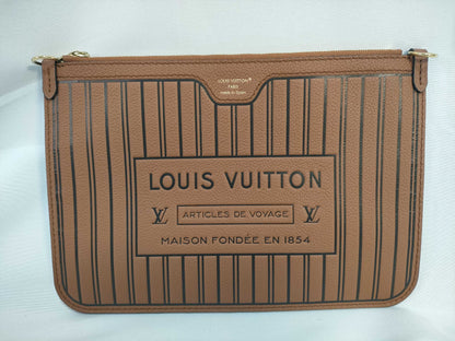 LOUIS VUITTON M12061 Monogram Reusable Neverfull Inside-Out MM Tote Bag with RFID Pouch