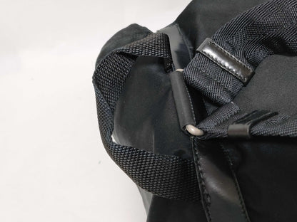 PRADA Nylon PRADA Nylon Triangle Plate Logo Backpack