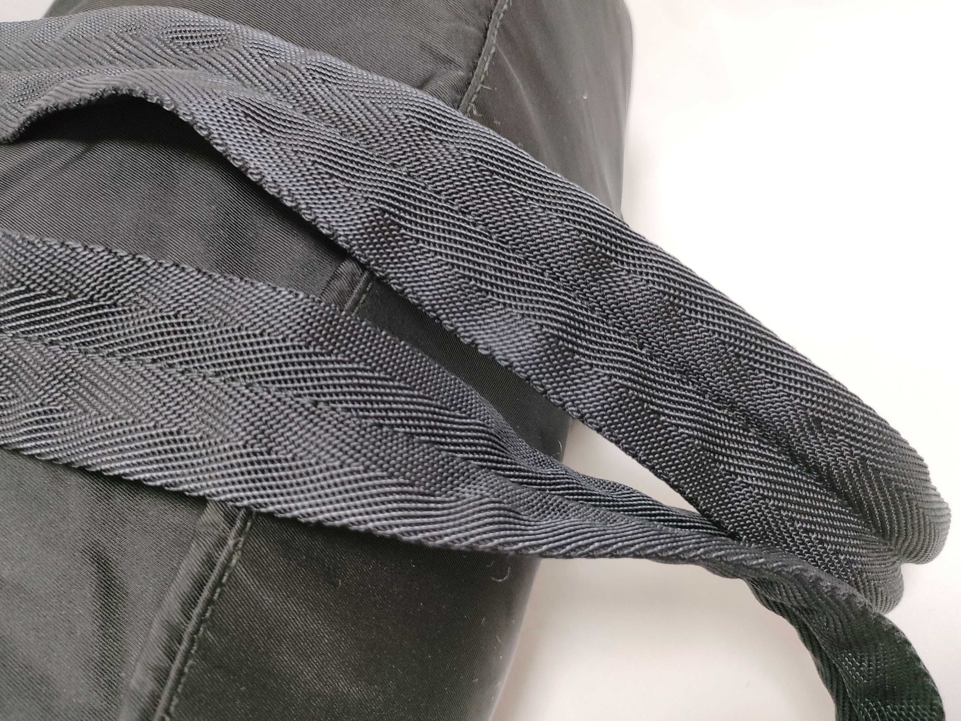 PRADA Nylon PRADA Nylon Triangle Plate Logo Backpack