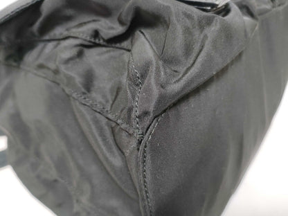 PRADA Nylon PRADA Nylon Triangle Plate Logo Backpack