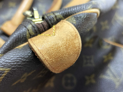 LOUIS VUITTON Monogram Louis Vuitton Keepall Bag Boston Bag