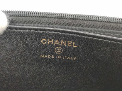 CHANEL CHANEL Lamb Mini Matelasse Shoulder Bag with Handle and Chain, Serial Number Plate Included