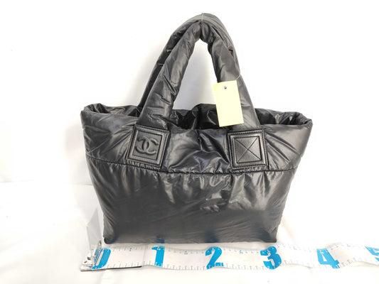 CHANEL Coco Cocoon Black Handbag, No. 13