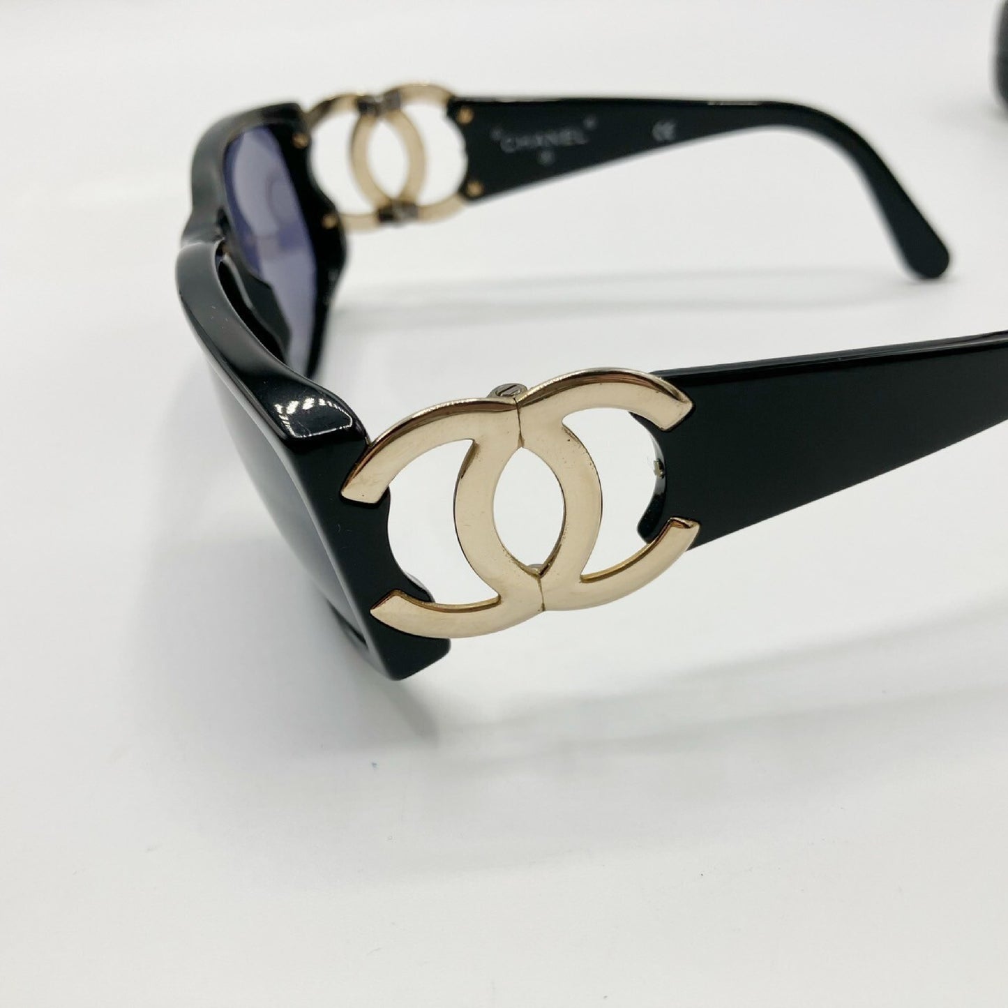  CHANEL Coco Mark Side Logo Sunglasses Sunglasses and Glasses