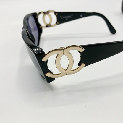  CHANEL Coco Mark Side Logo Sunglasses Sunglasses and Glasses