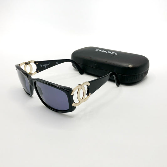  CHANEL Coco Mark Side Logo Sunglasses Sunglasses and Glasses