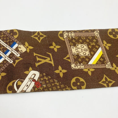 LOUIS VUITTON Bandeau Monogram Trunk Scarf