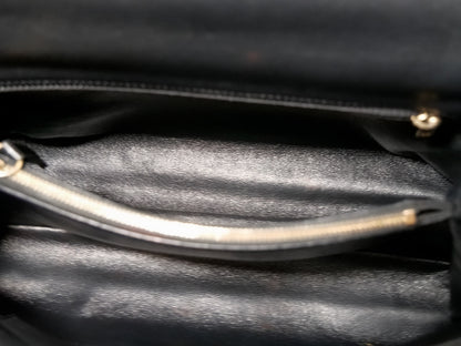CHANEL Coco Handle 33 M Caviar and Python 2-Way Handbag Black with Gold Hardware 26201895 26 Series Handbag