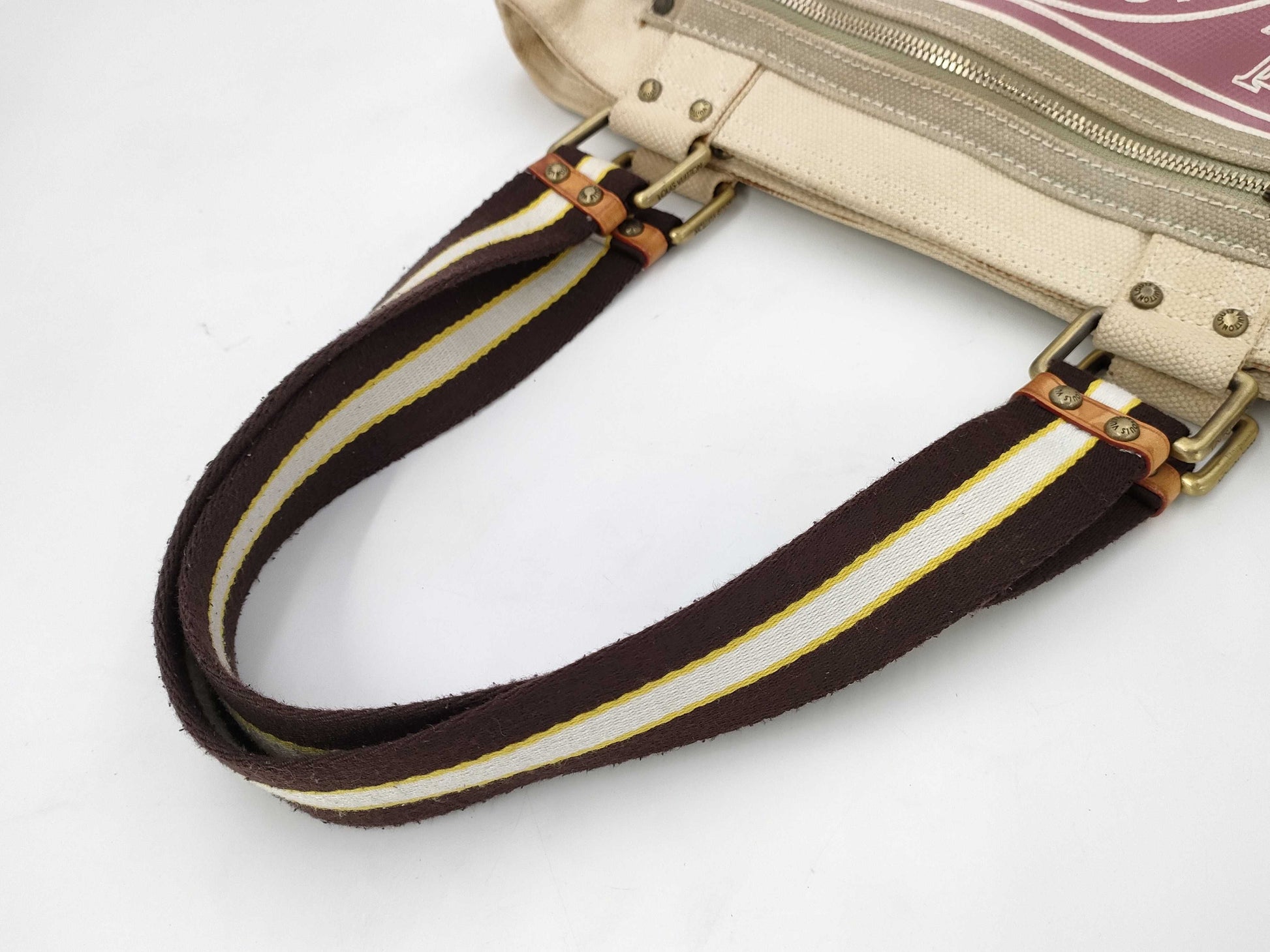 LOUIS VUITTON Cruise Line Globe Shopper MM Tote Bag