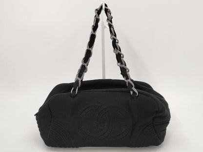 CHANEL Chanel Coco Mark Caviar Skin Shoulder bag Red Gold Metal Fittings Shoulder bag