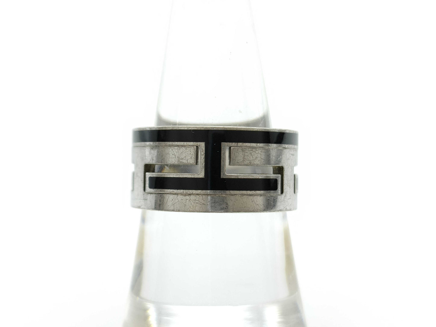 HERMES Move H Ring, Size 55, 925