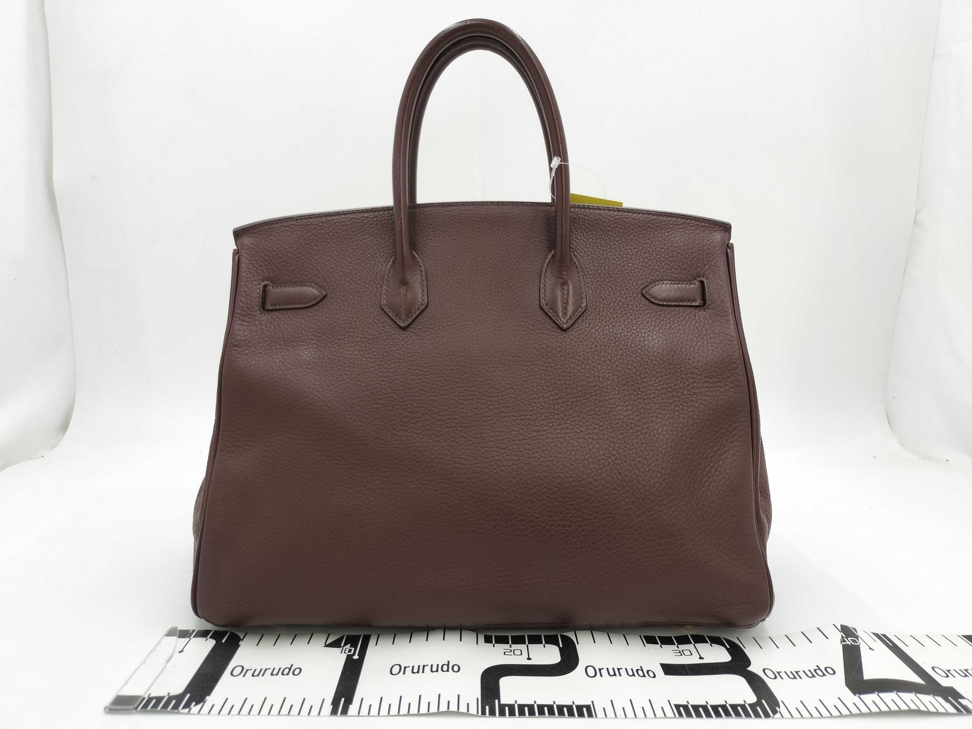 HERMES Birkin 35 Togo Brown with Gold Hardware, H Handbag