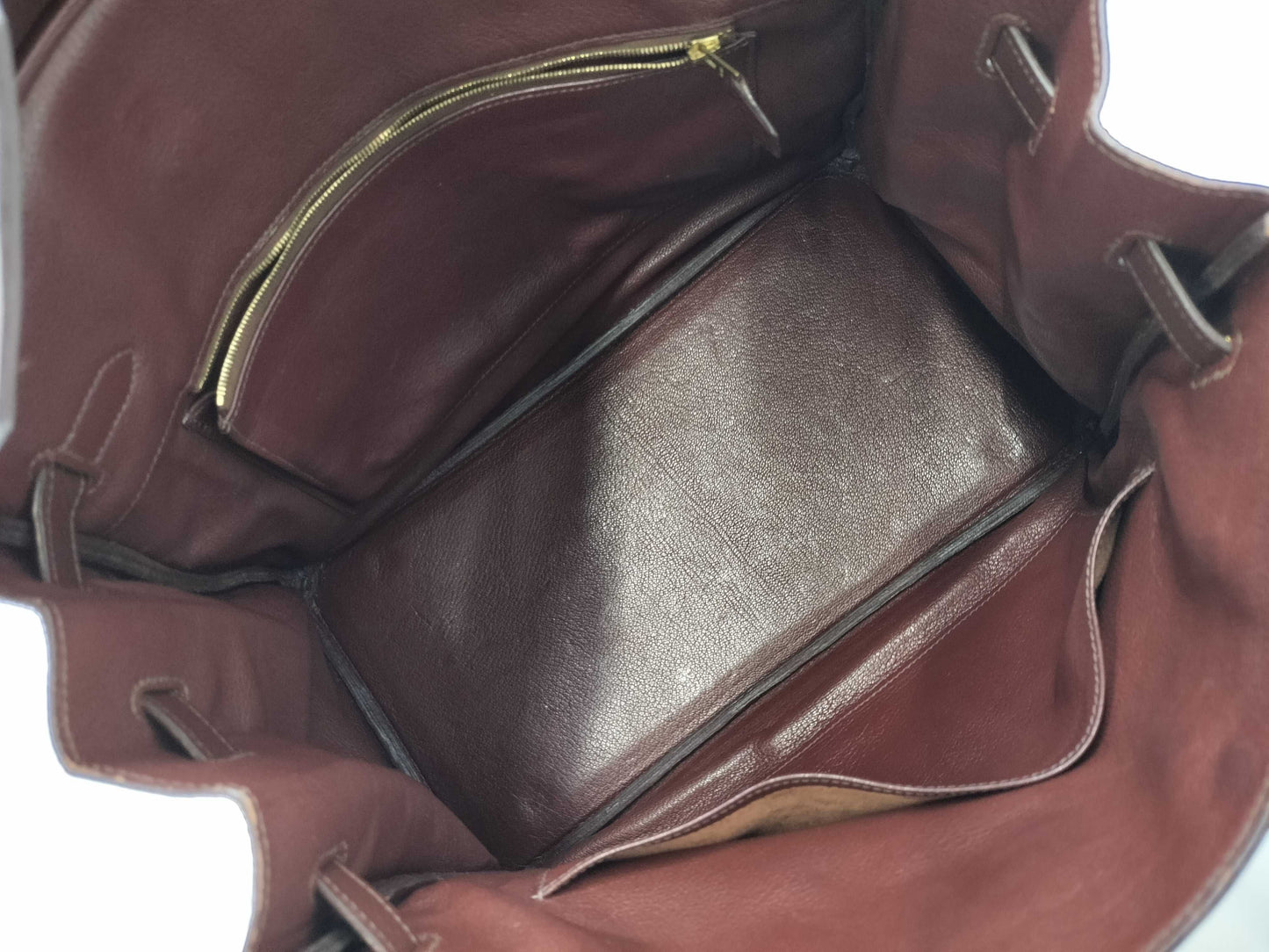 HERMES Birkin 35 Togo Brown with Gold Hardware, H Handbag
