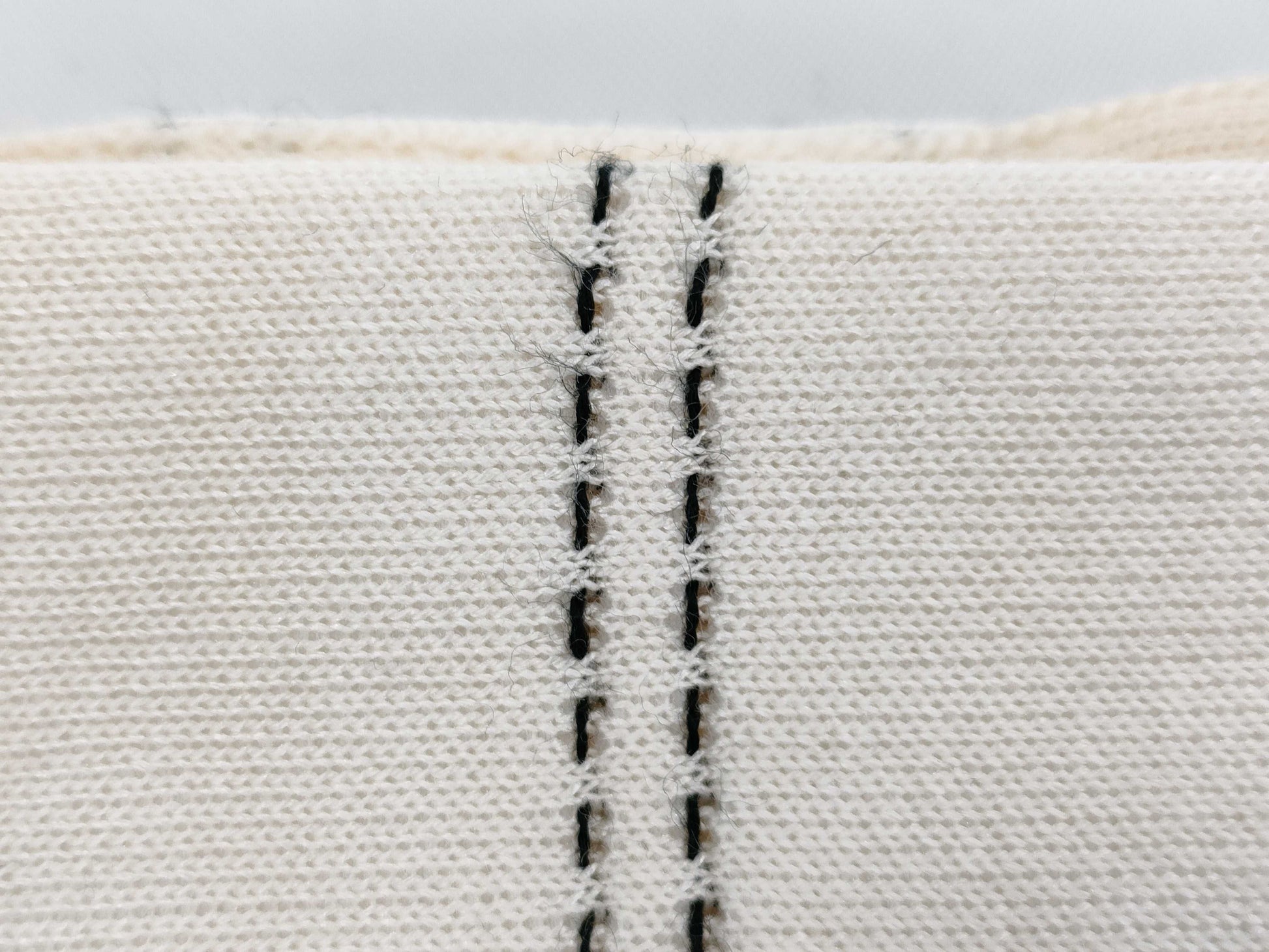 LOUIS VUITTON Striped Skirt, Ivory, XS
