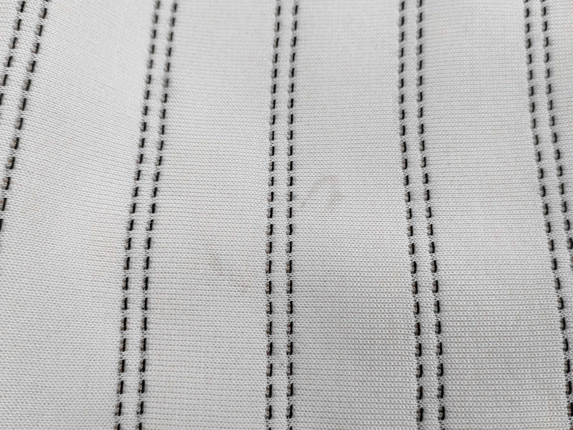 LOUIS VUITTON Striped Skirt, Ivory, XS