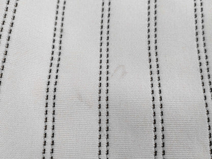 LOUIS VUITTON Striped Skirt, Ivory, XS