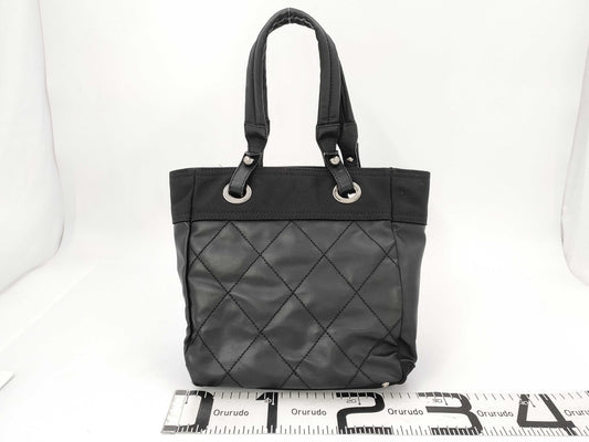 CHANEL Paris Biarritz PM Tote Bag, Black