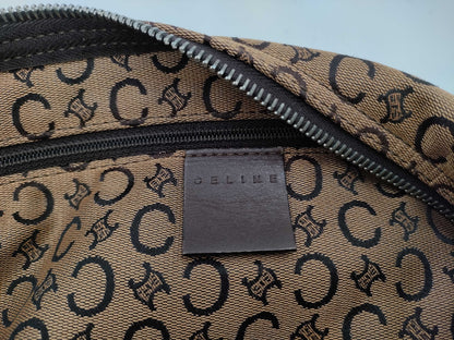 CELINE Macadam Shoulder Bag