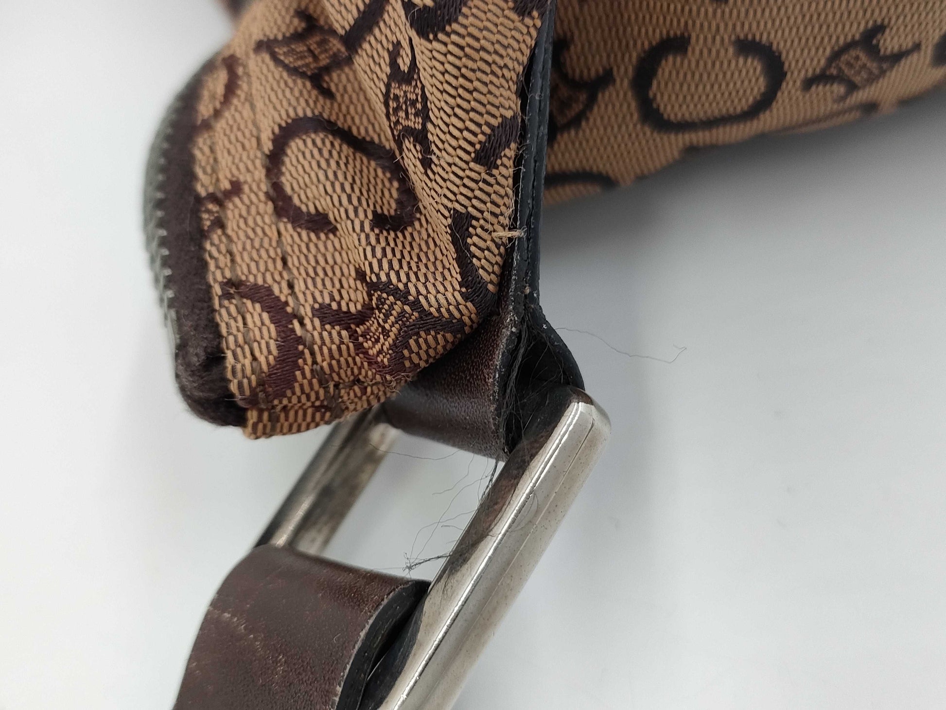 CELINE Macadam Shoulder Bag