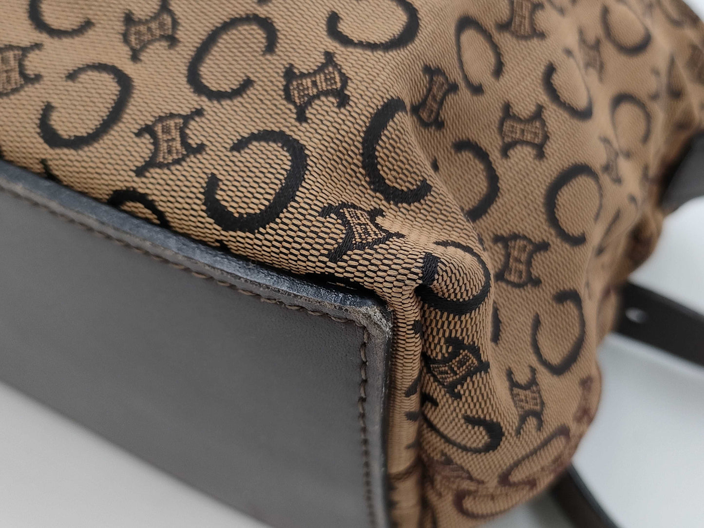 CELINE Macadam Shoulder Bag