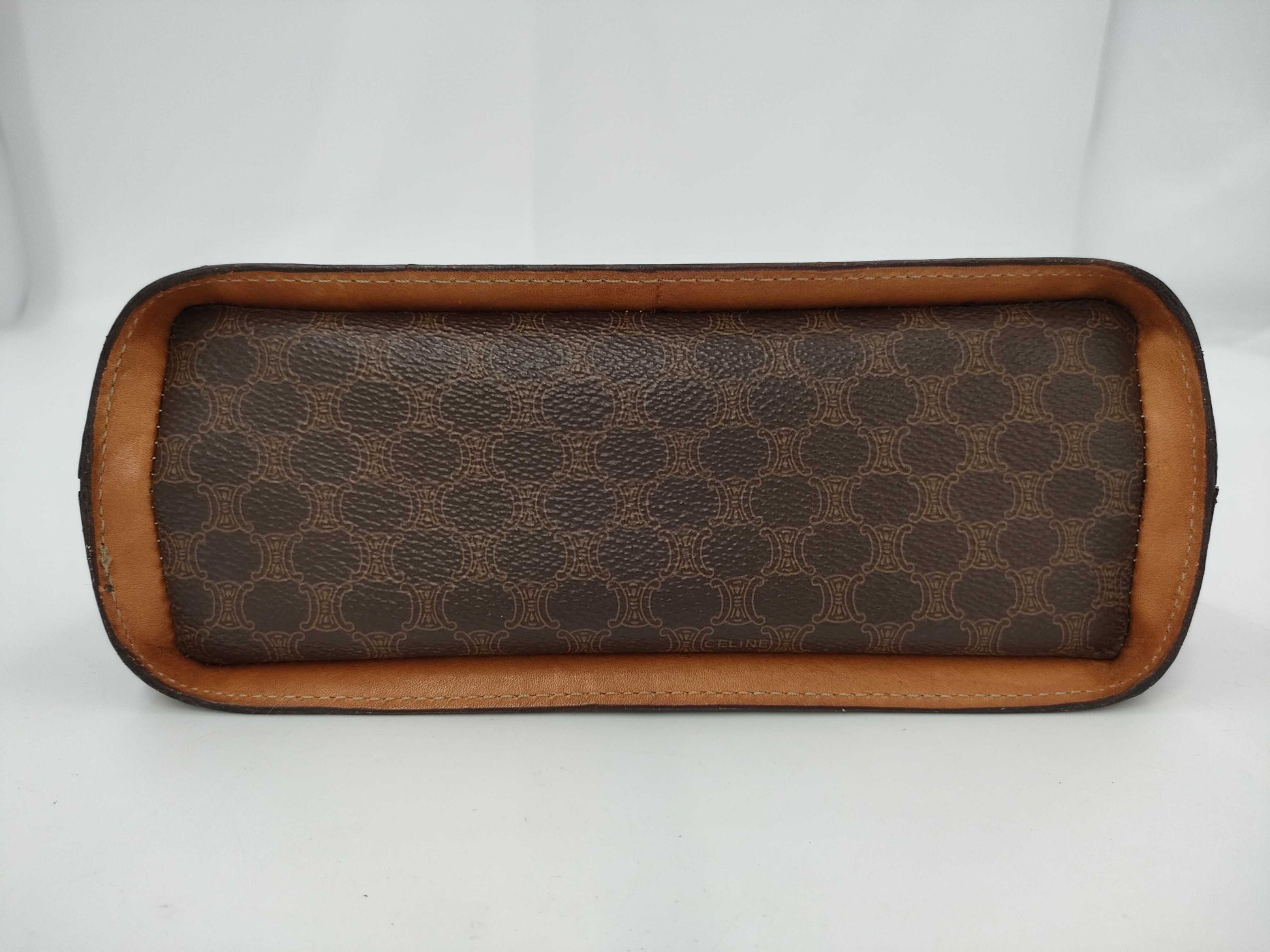 CELINE Macadam 2-Way Handbag/Shoulder Bag