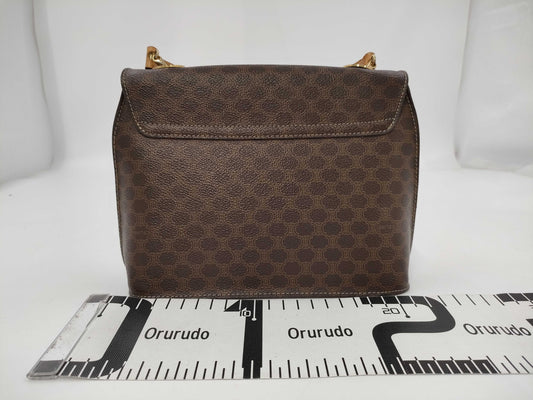 CELINE Macadam 2-Way Handbag/Shoulder Bag