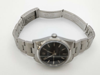 ROLEX 14000M D186258 Black Dial Boys' Watch