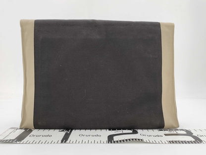 HERMES Tapiselle Green Clutch Bag