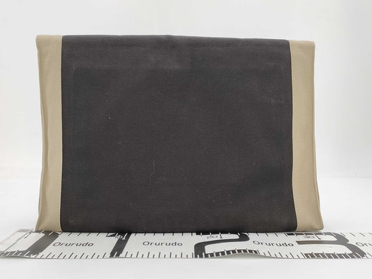 HERMES Tapiselle Green Clutch Bag