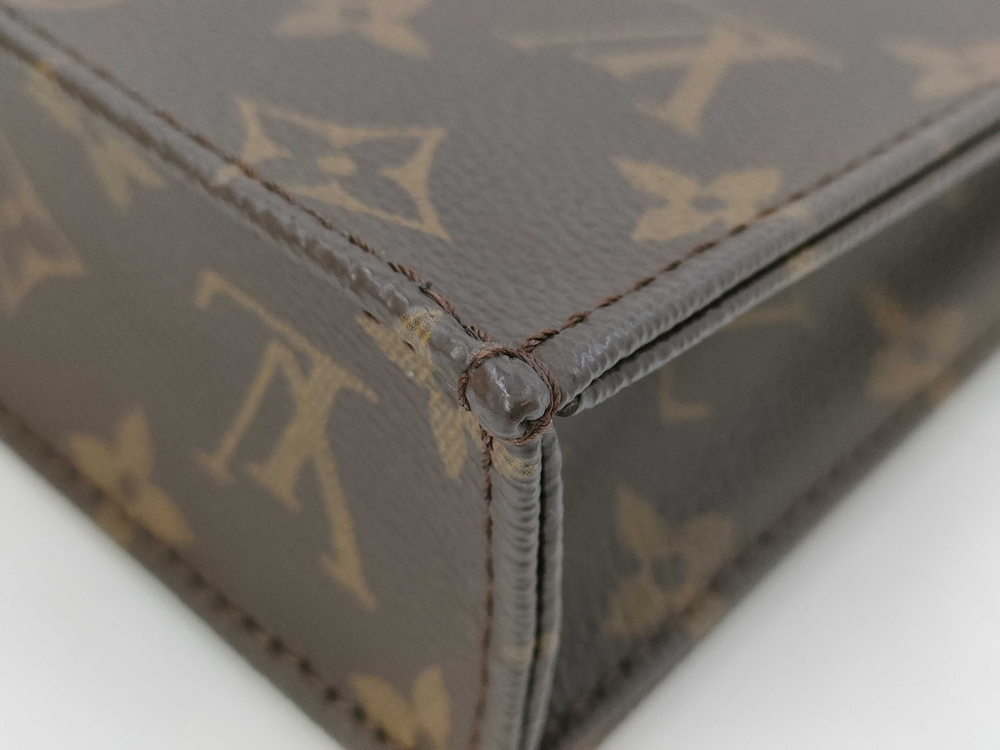 LOUIS VUITTON Monogram Petite Sac Plat M69442 / CA3210 Handbag