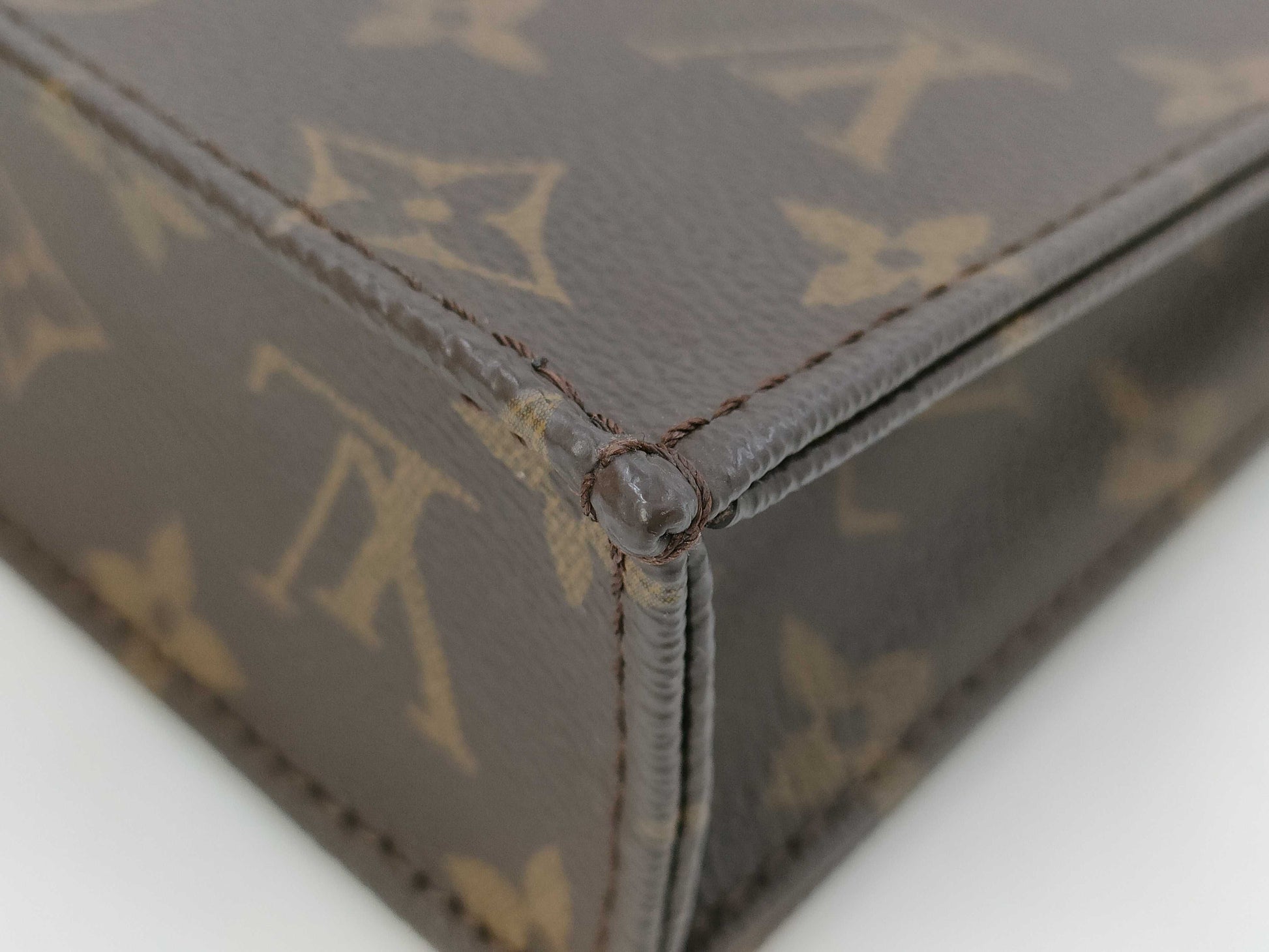 LOUIS VUITTON Monogram Petite Sac Plat M69442 / CA3210 Handbag