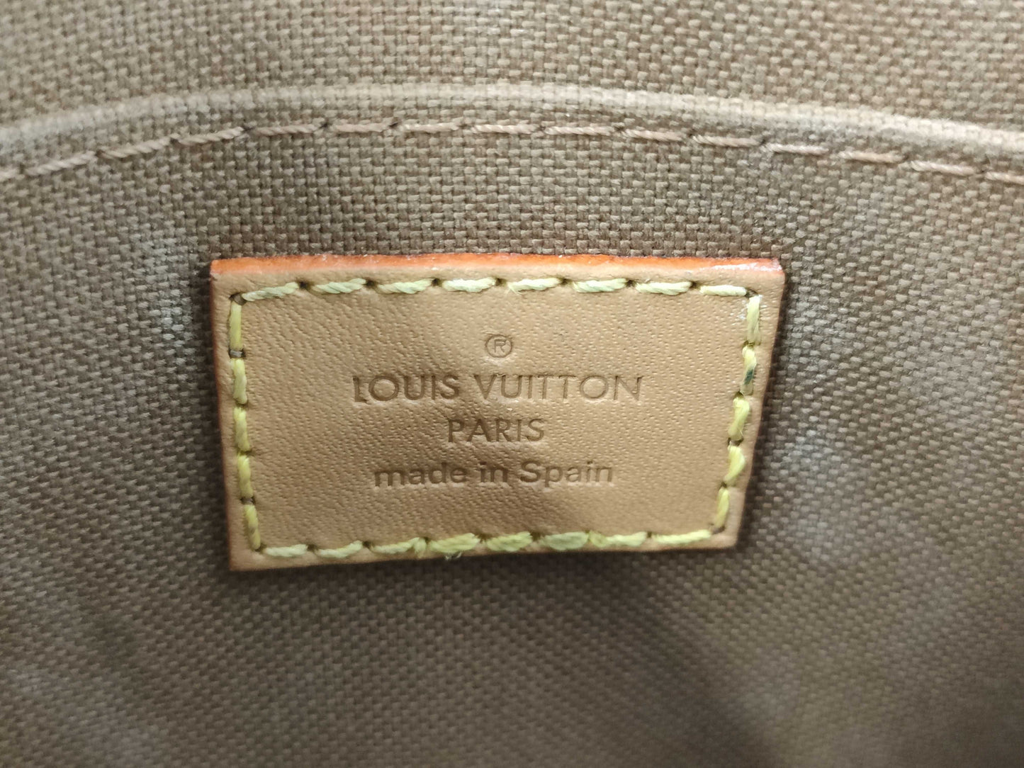 LOUIS VUITTON Monogram Petite Sac Plat M69442 / CA3210 Handbag
