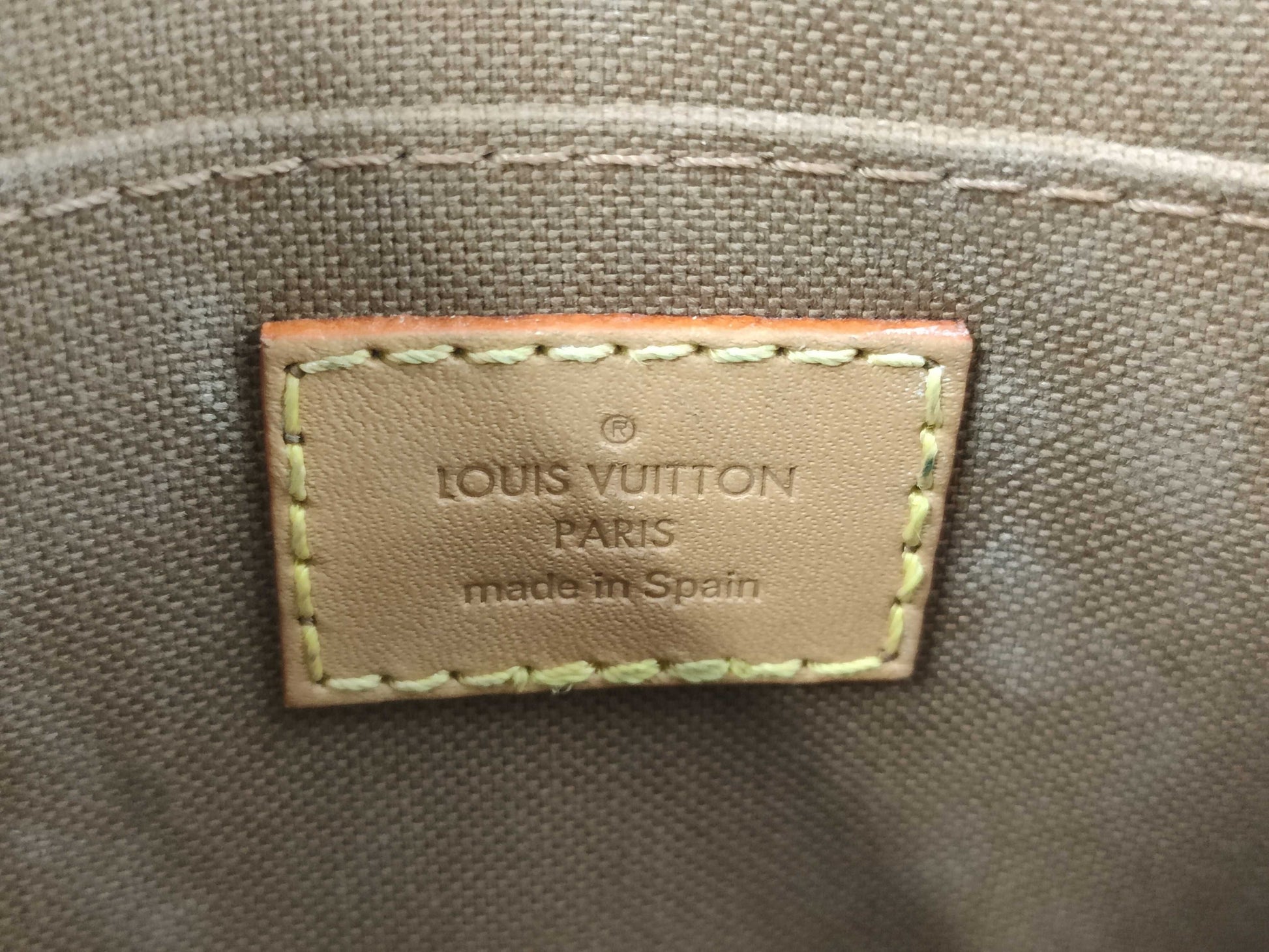 LOUIS VUITTON Monogram Petite Sac Plat M69442 / CA3210 Handbag