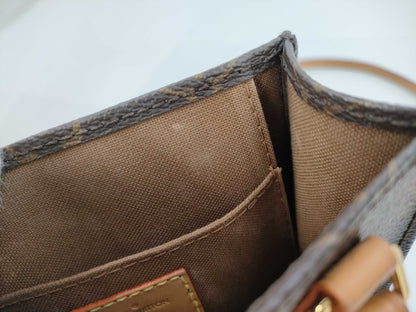 LOUIS VUITTON Monogram Petite Sac Plat M69442 / CA3210 Handbag