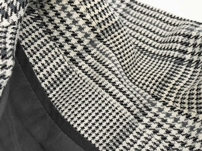 GIORGIO ARMANI Check Jacket with Hanger, Size 38