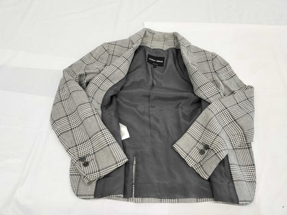 GIORGIO ARMANI Check Jacket with Hanger, Size 38