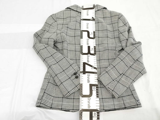GIORGIO ARMANI Check Jacket with Hanger, Size 38